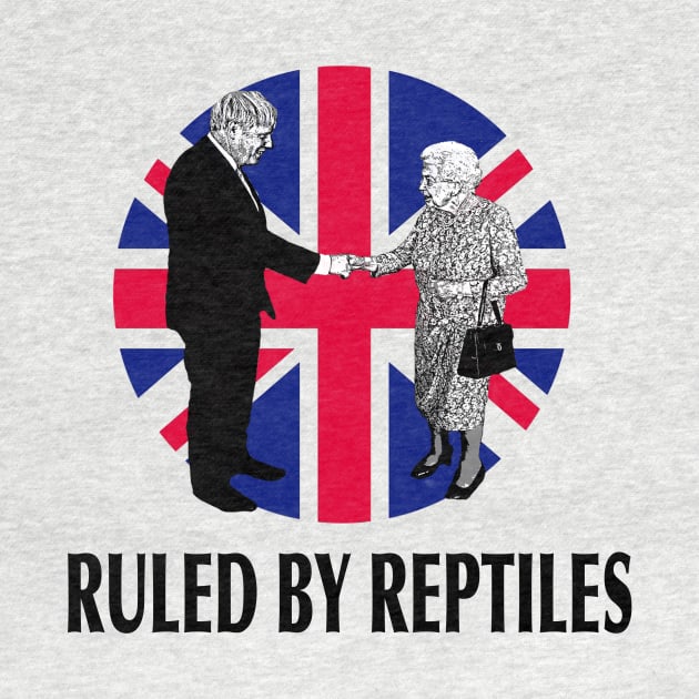 Boris and The Queen - Ruled By Reptiles by RichieDuprey